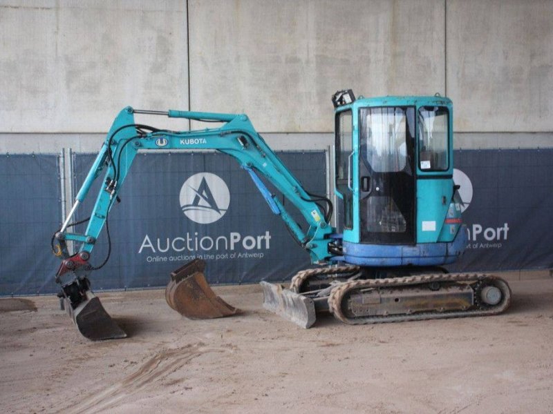 Kettenbagger du type Kubota U-35, Gebrauchtmaschine en Antwerpen (Photo 1)