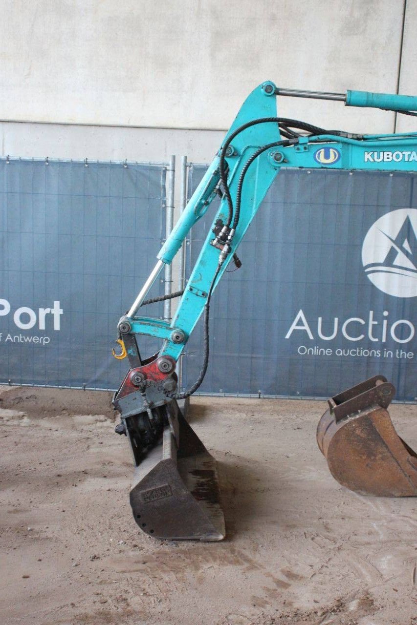 Kettenbagger des Typs Kubota U-35, Gebrauchtmaschine in Antwerpen (Bild 11)