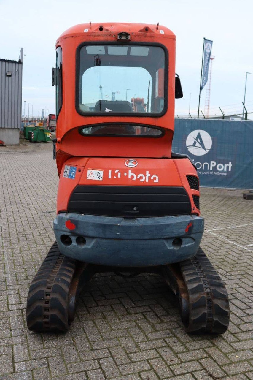 Kettenbagger del tipo Kubota U25-3S, Gebrauchtmaschine In Antwerpen (Immagine 5)