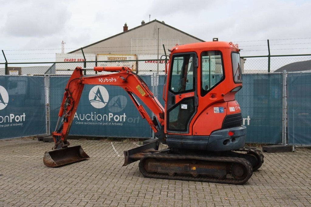 Kettenbagger del tipo Kubota U25-3S, Gebrauchtmaschine In Antwerpen (Immagine 4)