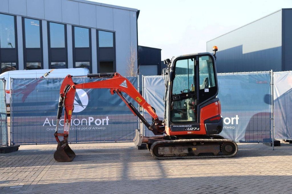 Kettenbagger des Typs Kubota U27-4, Gebrauchtmaschine in Antwerpen (Bild 1)
