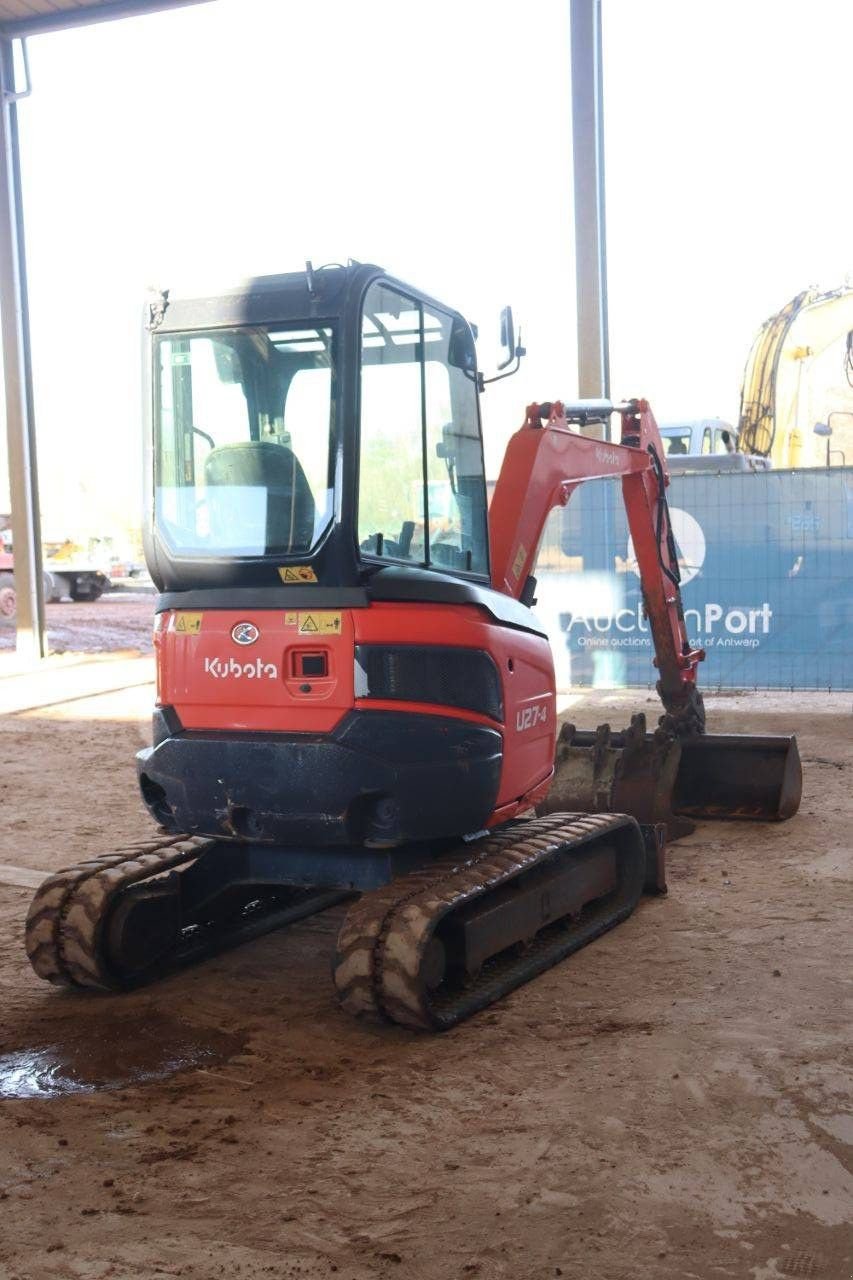 Kettenbagger Türe ait Kubota U27-4, Gebrauchtmaschine içinde Antwerpen (resim 7)