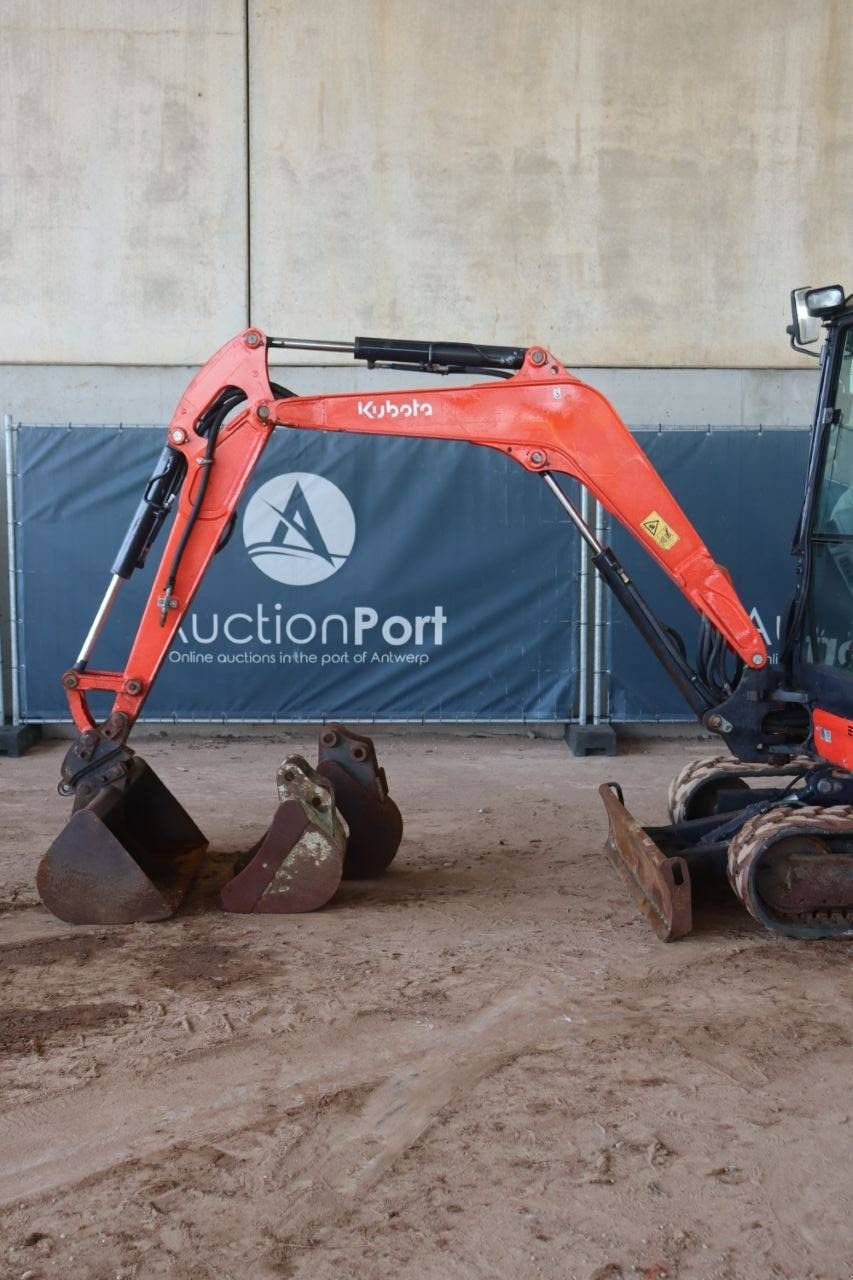 Kettenbagger Türe ait Kubota U27-4, Gebrauchtmaschine içinde Antwerpen (resim 11)