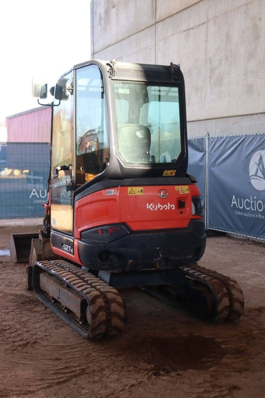 Kettenbagger Türe ait Kubota U27-4, Gebrauchtmaschine içinde Antwerpen (resim 4)