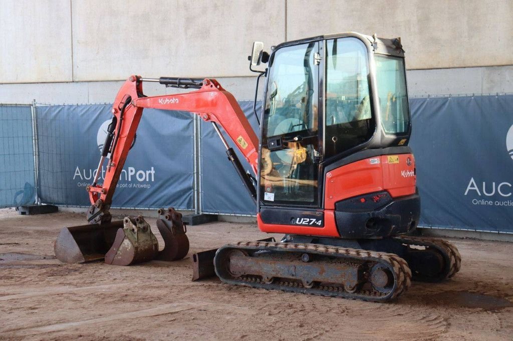 Kettenbagger Türe ait Kubota U27-4, Gebrauchtmaschine içinde Antwerpen (resim 3)