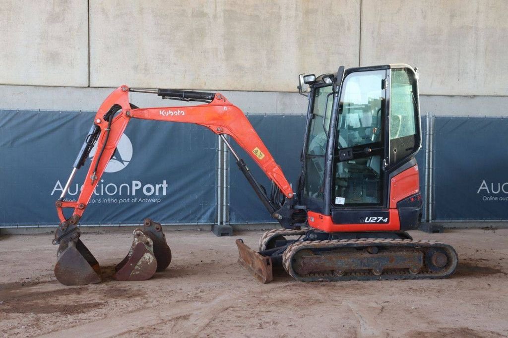 Kettenbagger Türe ait Kubota U27-4, Gebrauchtmaschine içinde Antwerpen (resim 1)
