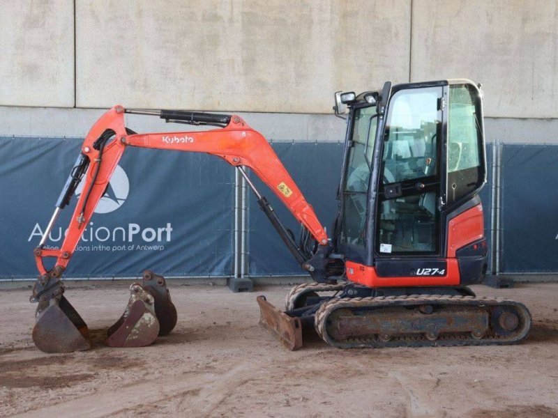 Kettenbagger του τύπου Kubota U27-4, Gebrauchtmaschine σε Antwerpen (Φωτογραφία 1)