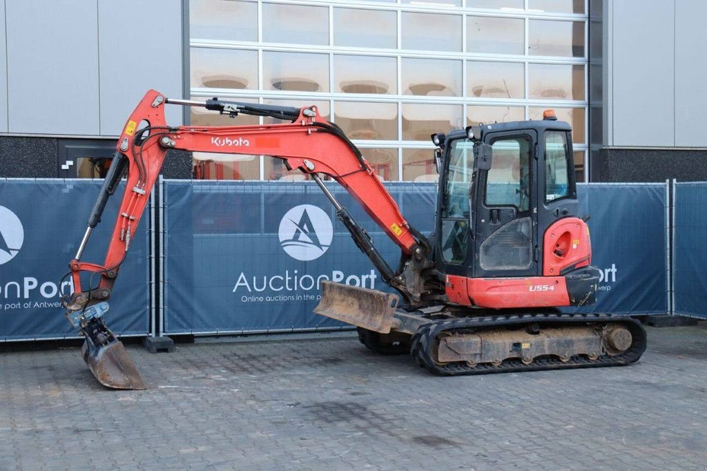 Kettenbagger от тип Kubota U55-4, Gebrauchtmaschine в Antwerpen (Снимка 10)