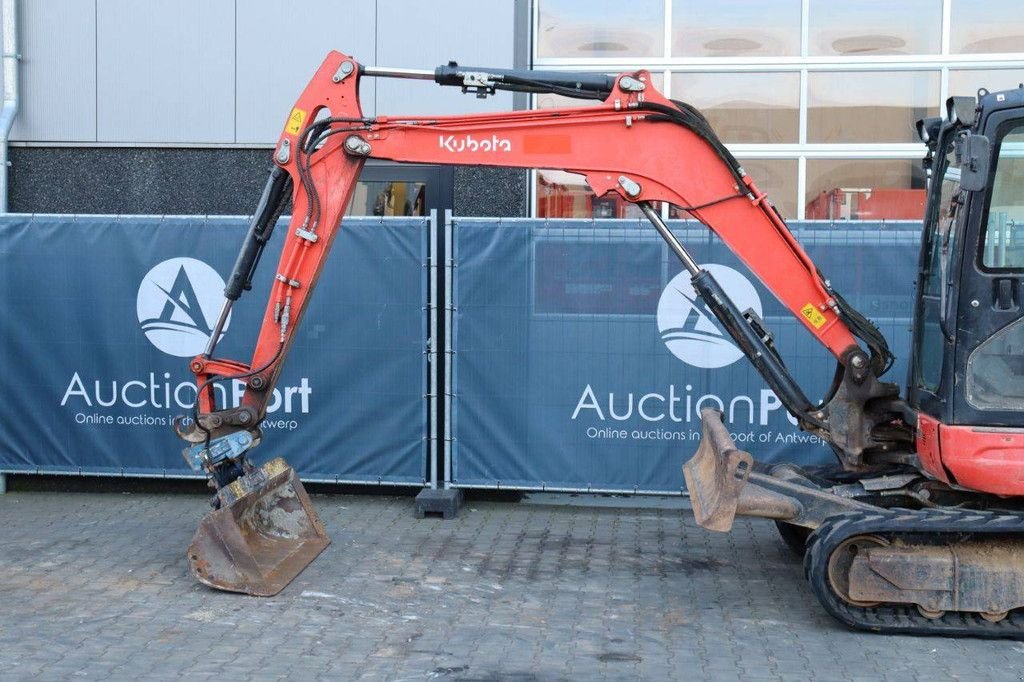 Kettenbagger от тип Kubota U55-4, Gebrauchtmaschine в Antwerpen (Снимка 11)