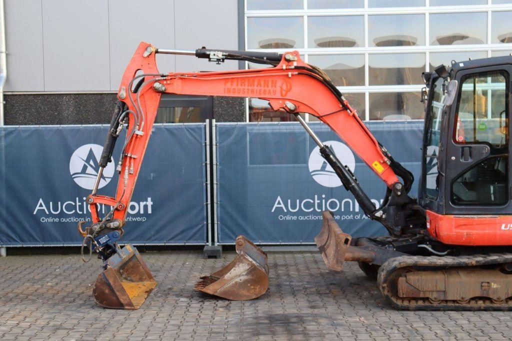 Kettenbagger tip Kubota U55-4, Gebrauchtmaschine in Antwerpen (Poză 11)