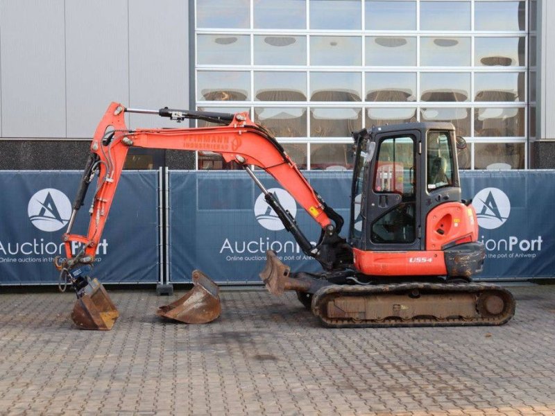 Kettenbagger van het type Kubota U55-4, Gebrauchtmaschine in Antwerpen