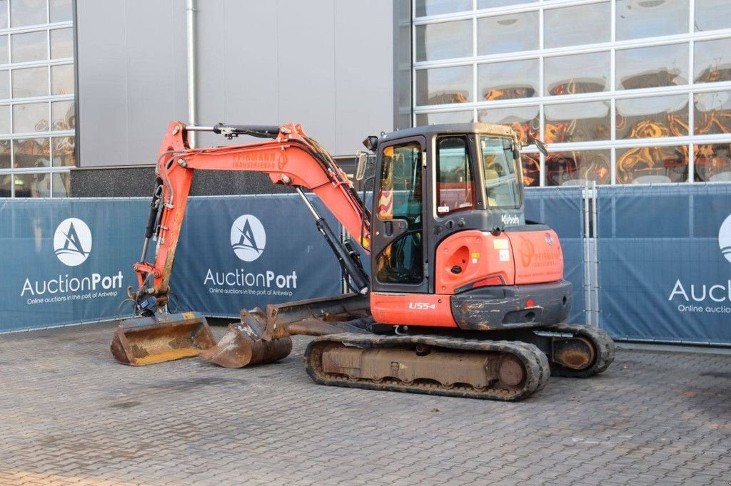 Kettenbagger tip Kubota U55-4, Gebrauchtmaschine in Antwerpen (Poză 3)