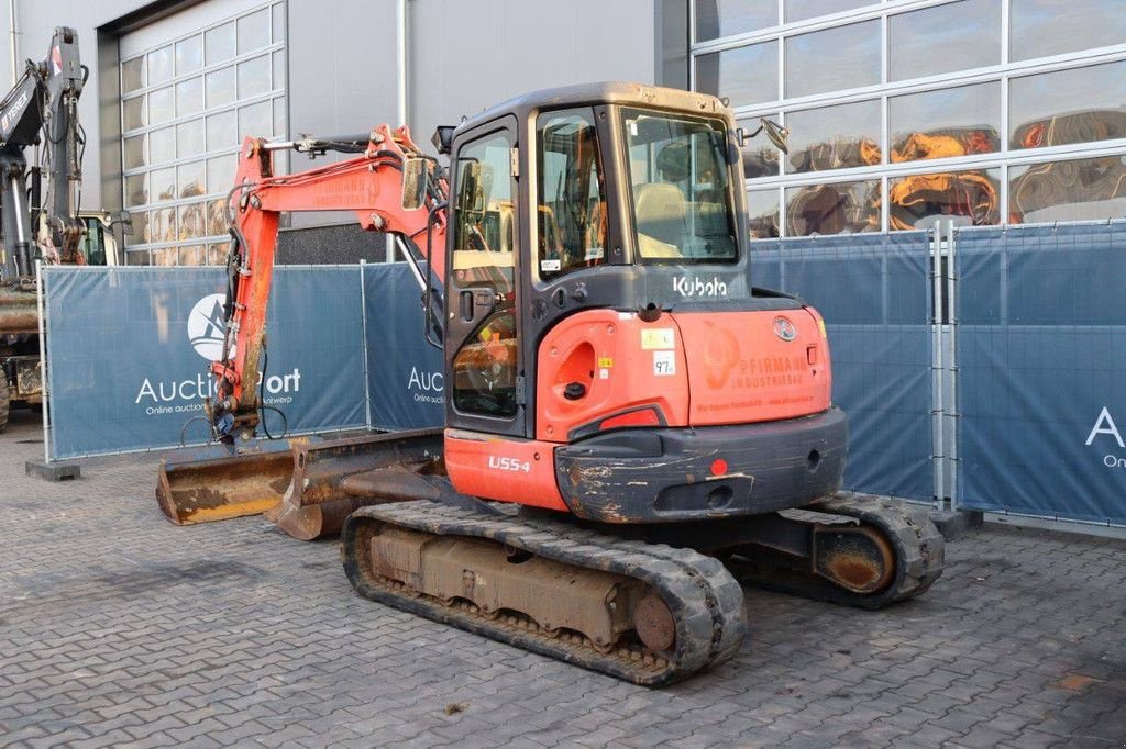 Kettenbagger tip Kubota U55-4, Gebrauchtmaschine in Antwerpen (Poză 4)