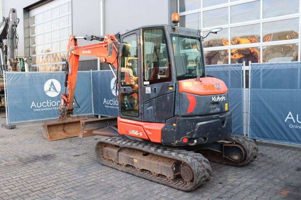 Kettenbagger van het type Kubota U56-5, Gebrauchtmaschine in Antwerpen (Foto 4)
