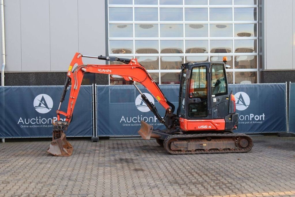 Kettenbagger van het type Kubota U56-5, Gebrauchtmaschine in Antwerpen (Foto 1)