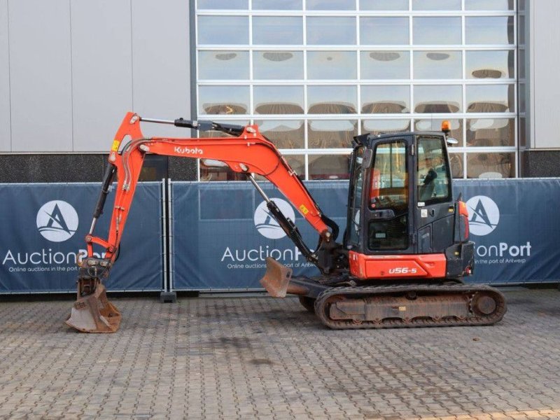 Kettenbagger van het type Kubota U56-5, Gebrauchtmaschine in Antwerpen