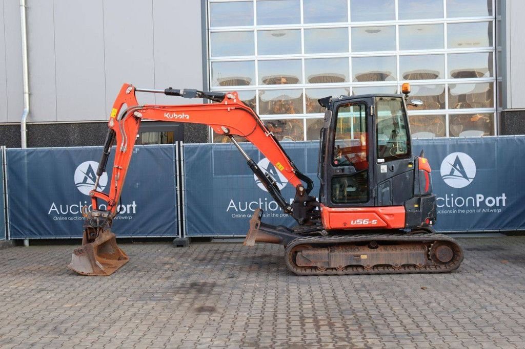 Kettenbagger van het type Kubota U56-5, Gebrauchtmaschine in Antwerpen (Foto 2)