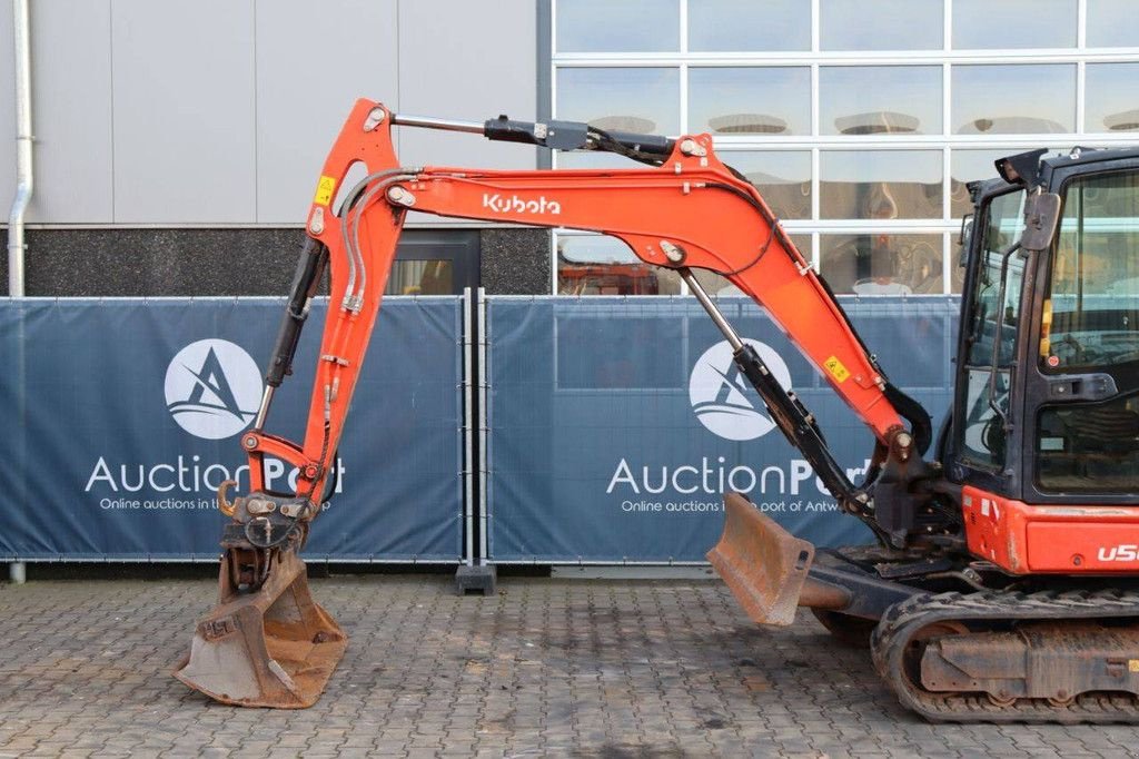 Kettenbagger van het type Kubota U56-5, Gebrauchtmaschine in Antwerpen (Foto 11)
