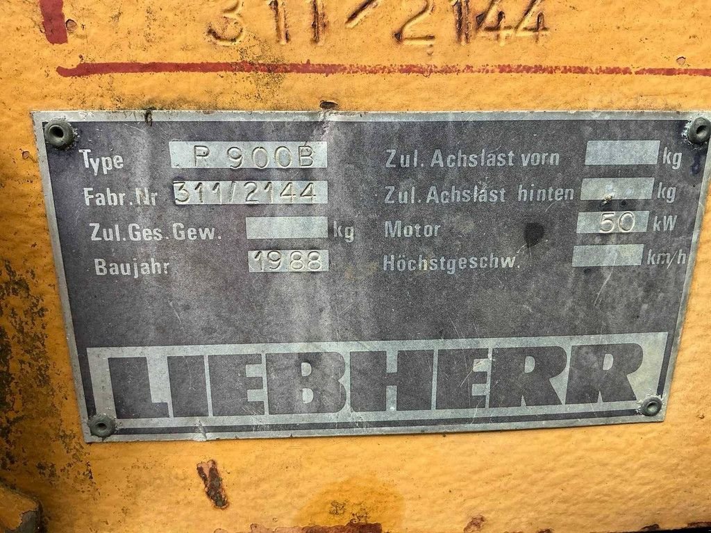 Kettenbagger vrste Liebherr P900B, Gebrauchtmaschine v Antwerpen (Slika 8)
