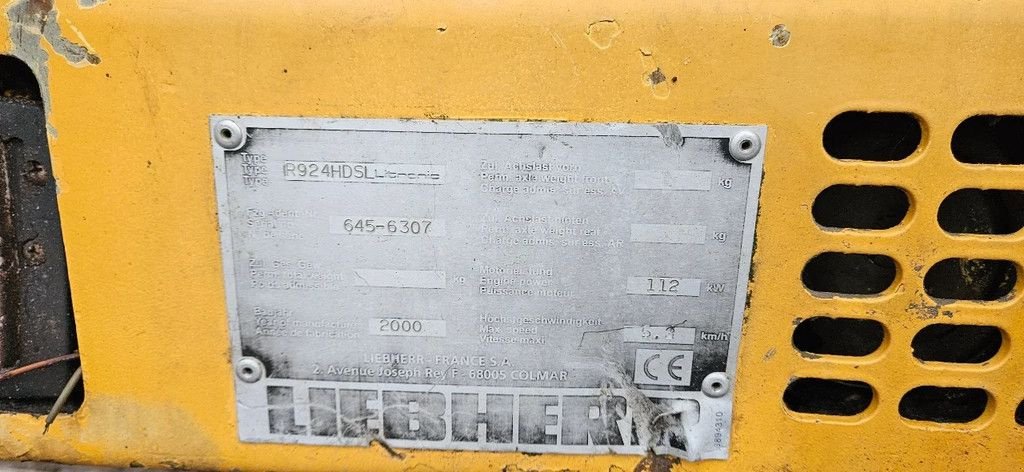 Kettenbagger des Typs Liebherr R924, Gebrauchtmaschine in Scharsterbrug (Bild 11)