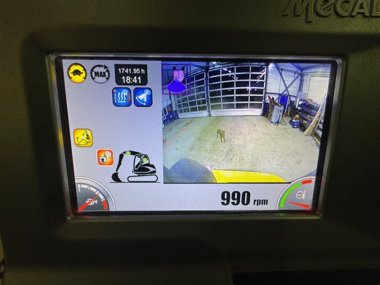 Kettenbagger tipa Mecalac 6MCR, Gebrauchtmaschine u Hardinxveld-Giessendam (Slika 8)