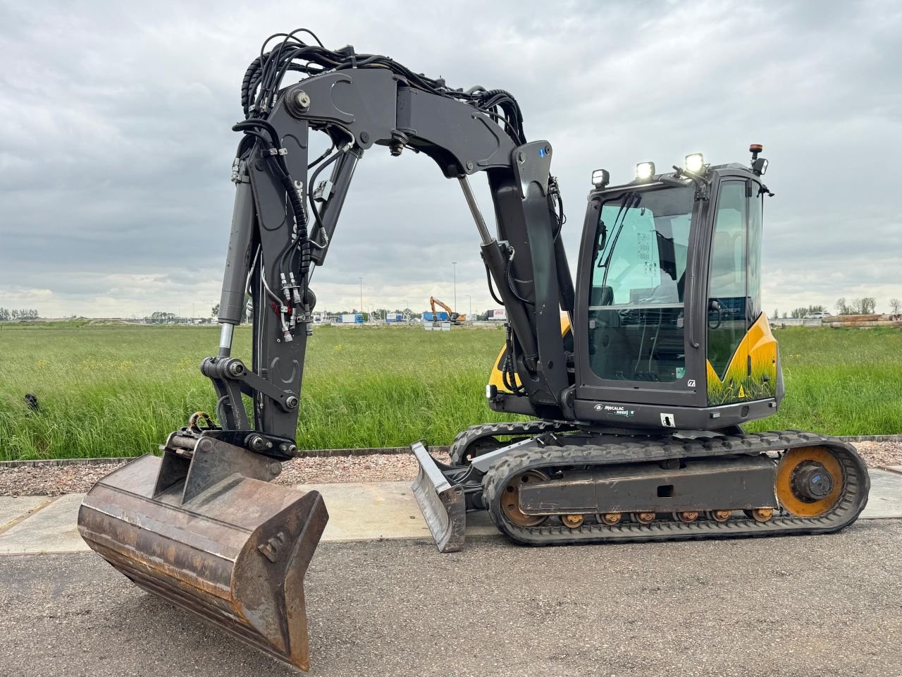 Kettenbagger a típus Mecalac 8MCR, Gebrauchtmaschine ekkor: Hardinxveld-Giessendam (Kép 1)