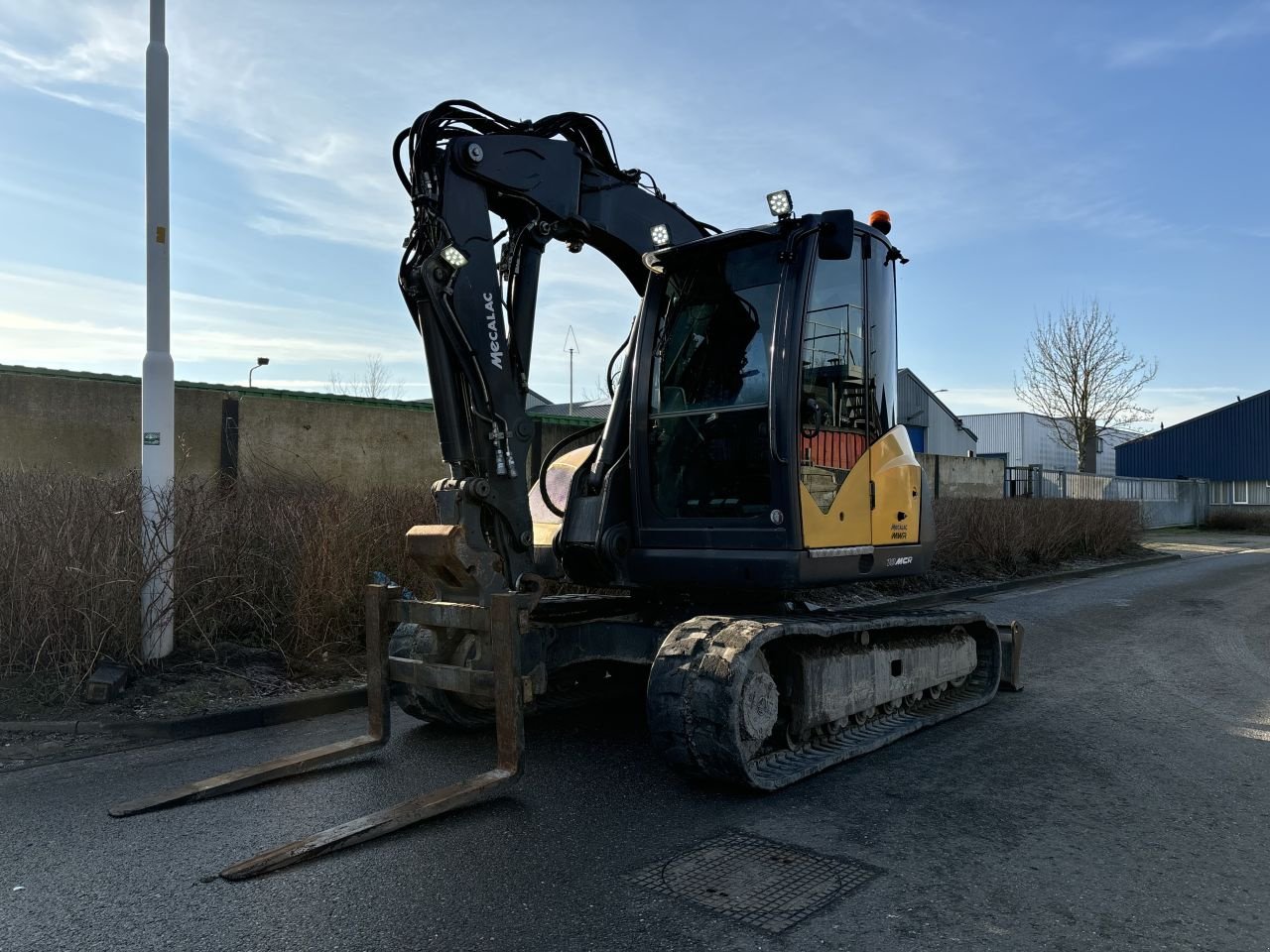 Kettenbagger типа Mecalac Mcr 10, Gebrauchtmaschine в Dronten (Фотография 5)