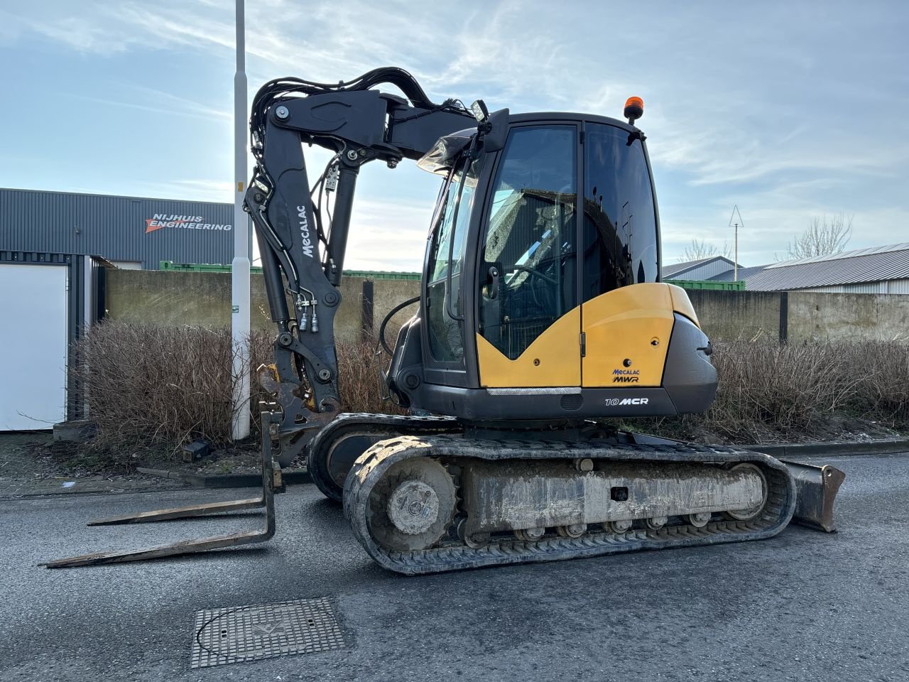 Kettenbagger типа Mecalac Mcr 10, Gebrauchtmaschine в Dronten (Фотография 1)