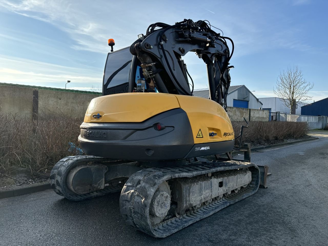 Kettenbagger типа Mecalac Mcr 10, Gebrauchtmaschine в Dronten (Фотография 4)
