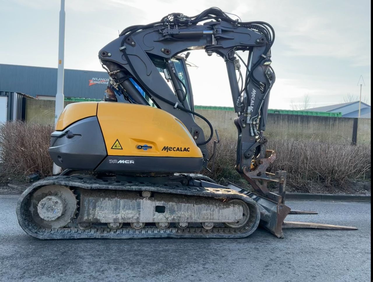 Kettenbagger типа Mecalac Mcr 10, Gebrauchtmaschine в Dronten (Фотография 3)