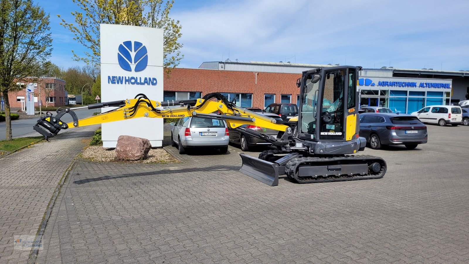 Kettenbagger typu New Holland E55D, Neumaschine v Altenberge (Obrázok 8)