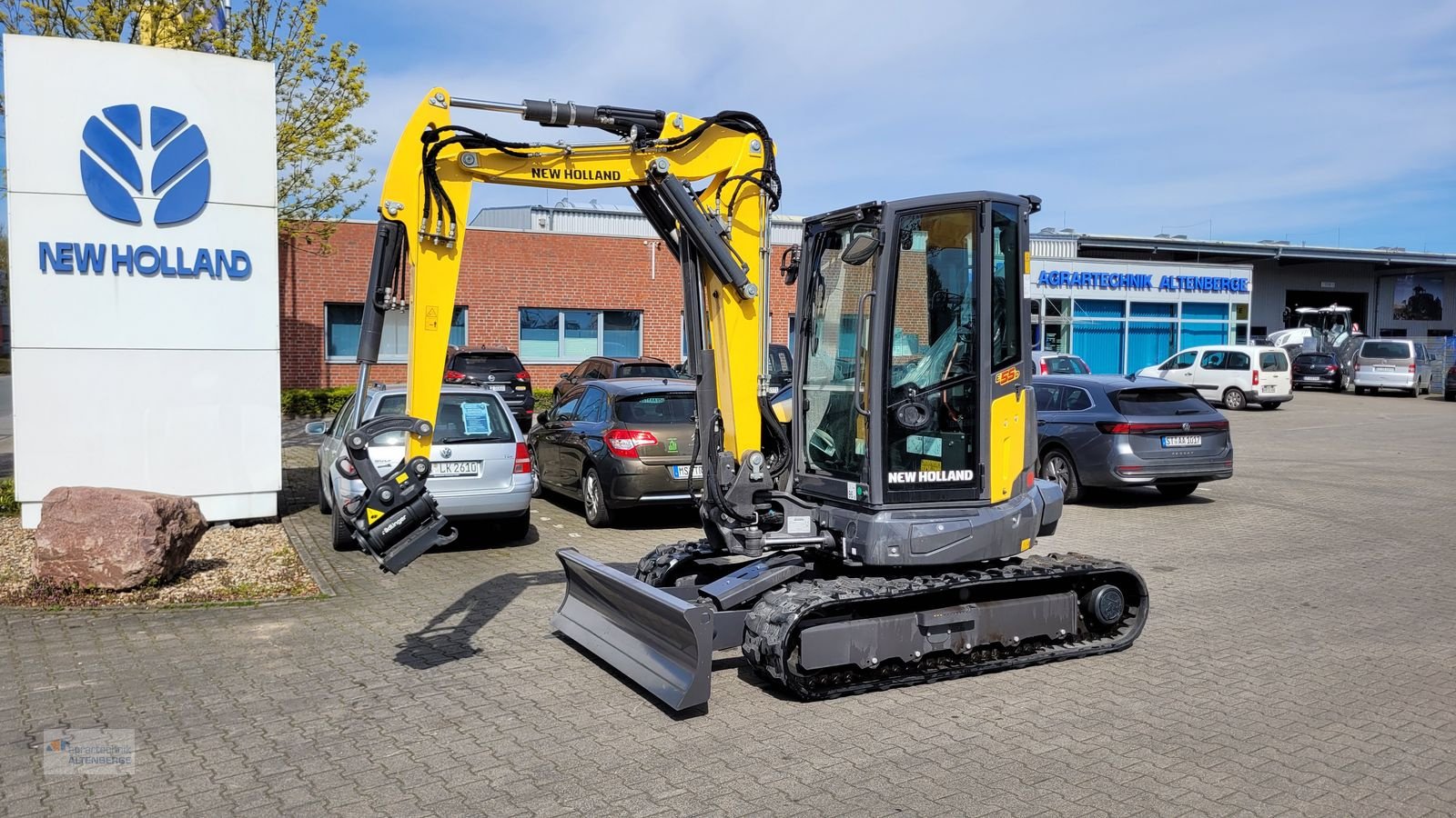 Kettenbagger typu New Holland E55D, Neumaschine v Altenberge (Obrázok 1)
