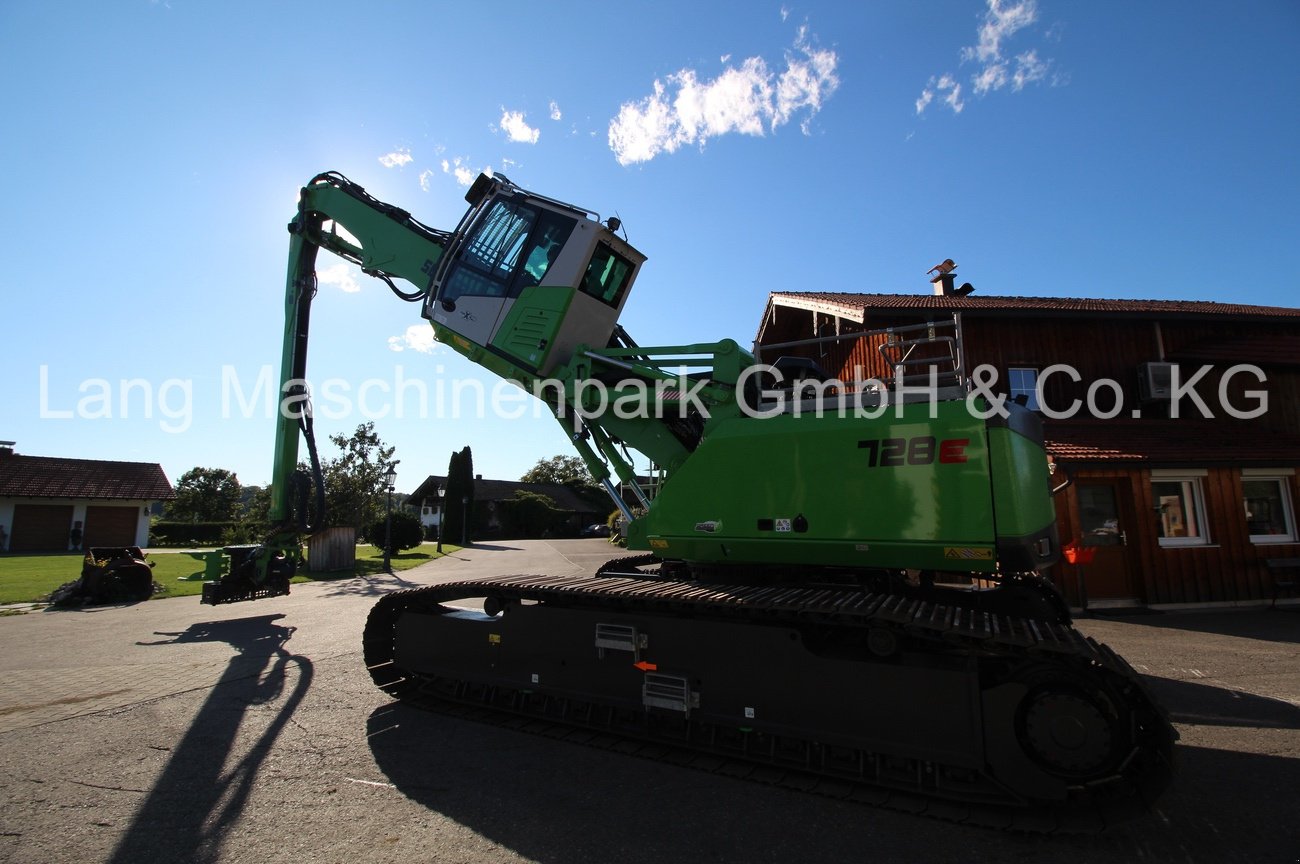 Kettenbagger des Typs Sennebogen 728E Fällbagger, Neumaschine in Petting (Bild 3)