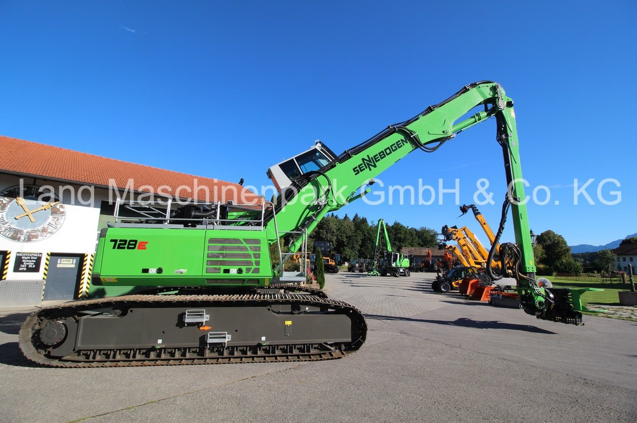 Kettenbagger des Typs Sennebogen 728E Fällbagger, Neumaschine in Petting (Bild 7)