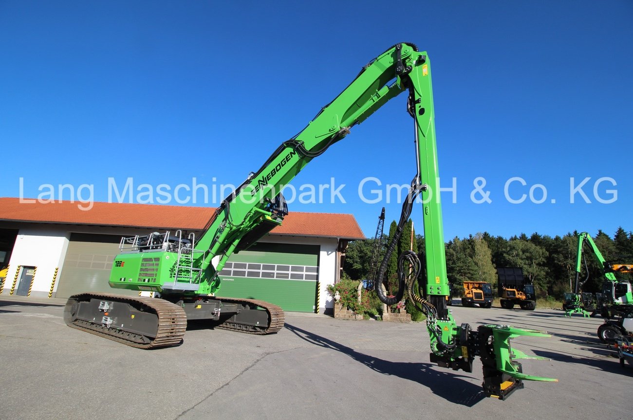 Kettenbagger des Typs Sennebogen 728E Fällbagger, Neumaschine in Petting (Bild 8)