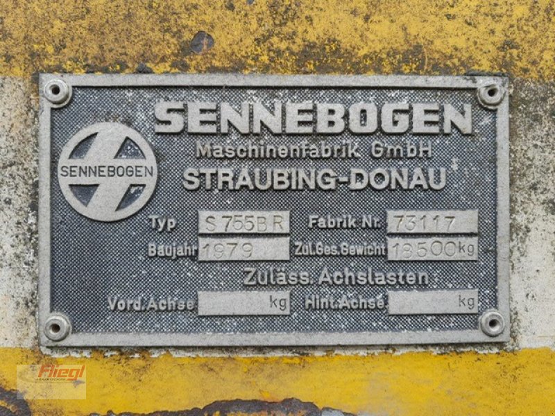 Kettenbagger du type Sennebogen S 755 BR, Gebrauchtmaschine en Mühldorf (Photo 7)