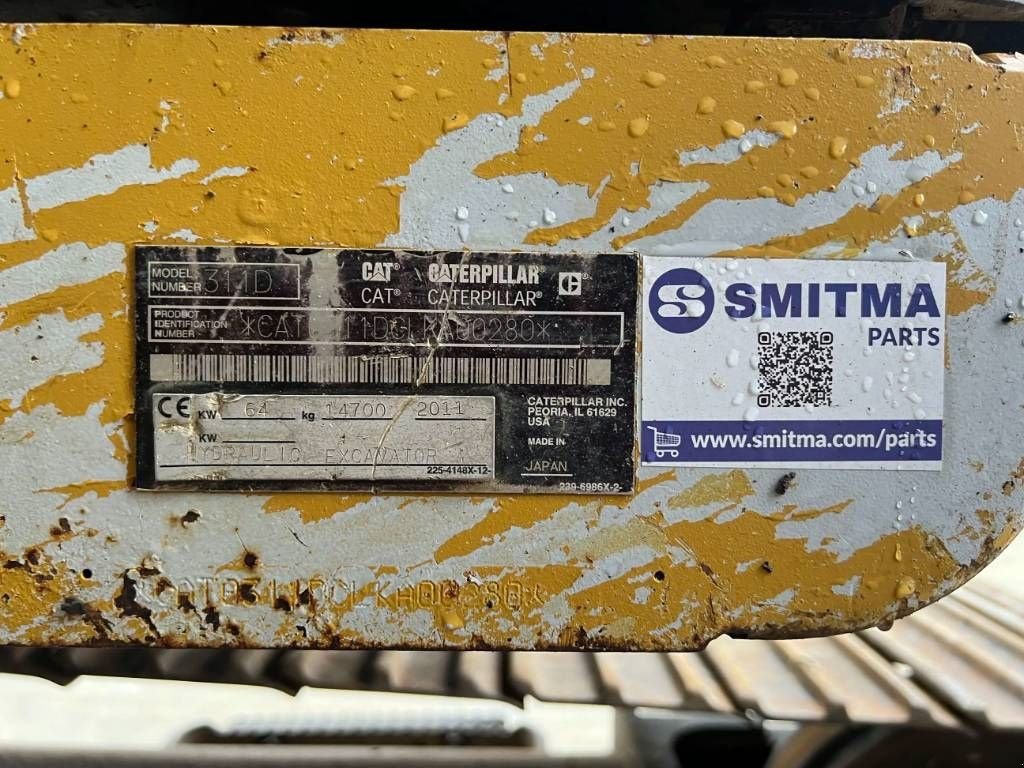 Kettenbagger типа Sonstige Cat 311D LRR, Gebrauchtmaschine в Venlo (Фотография 9)