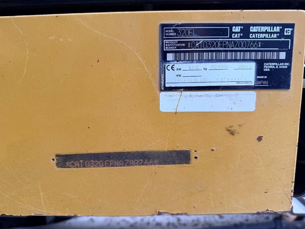 Kettenbagger des Typs Sonstige Cat 320E L, Gebrauchtmaschine in Venlo (Bild 9)