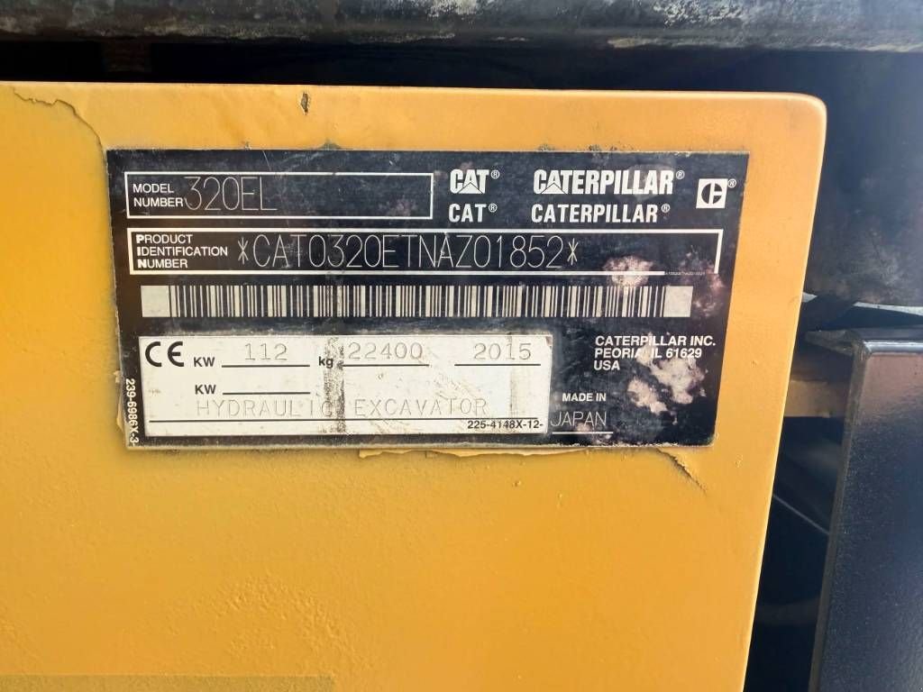 Kettenbagger del tipo Sonstige Cat 320E L, Gebrauchtmaschine In Venlo (Immagine 10)