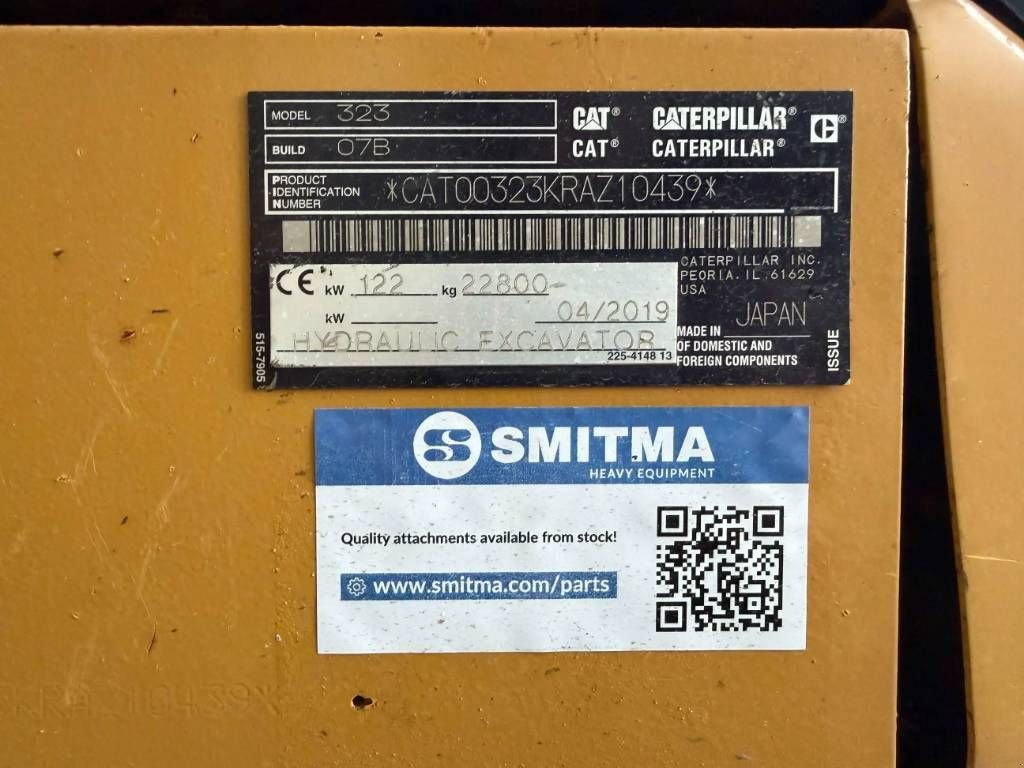Kettenbagger a típus Sonstige Cat 323 07B 70% good U/C, Gebrauchtmaschine ekkor: Venlo (Kép 8)