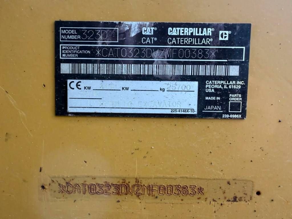 Kettenbagger typu Sonstige Cat 323D L, Gebrauchtmaschine v Venlo (Obrázek 8)