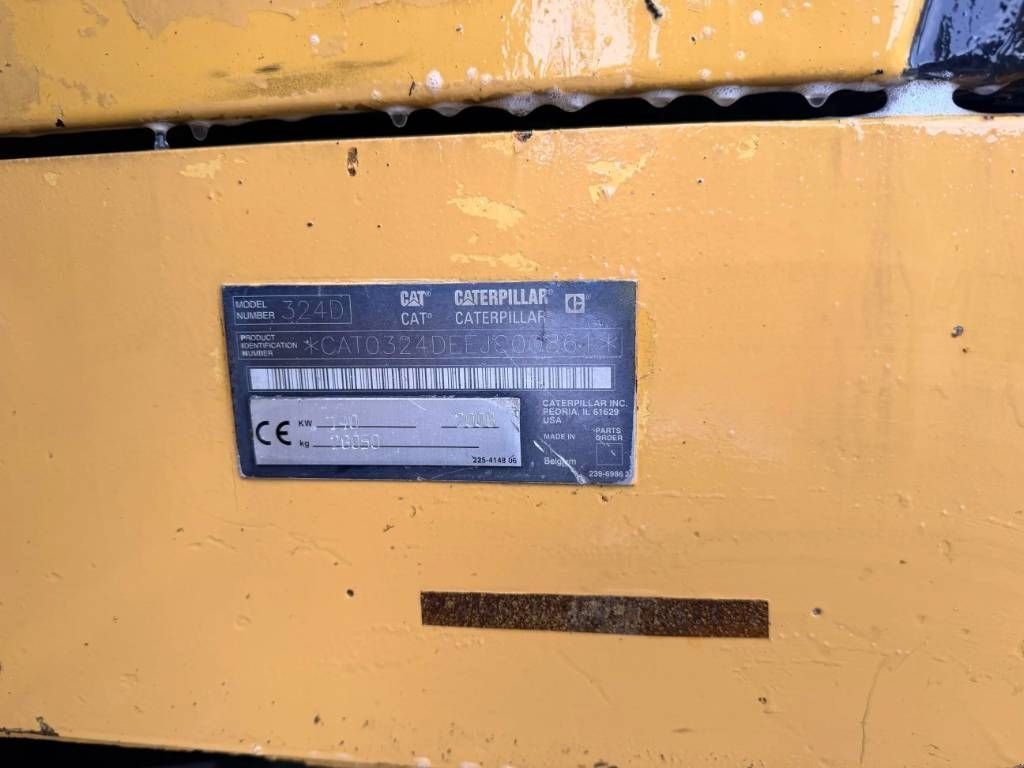 Kettenbagger van het type Sonstige Cat 324D LN, Gebrauchtmaschine in Venlo (Foto 10)