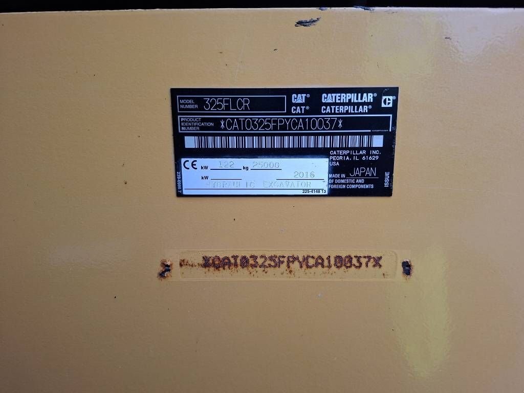 Kettenbagger Türe ait Sonstige Cat 325 FL CR (With Trimble 3D GPS), Gebrauchtmaschine içinde Stabroek (resim 8)