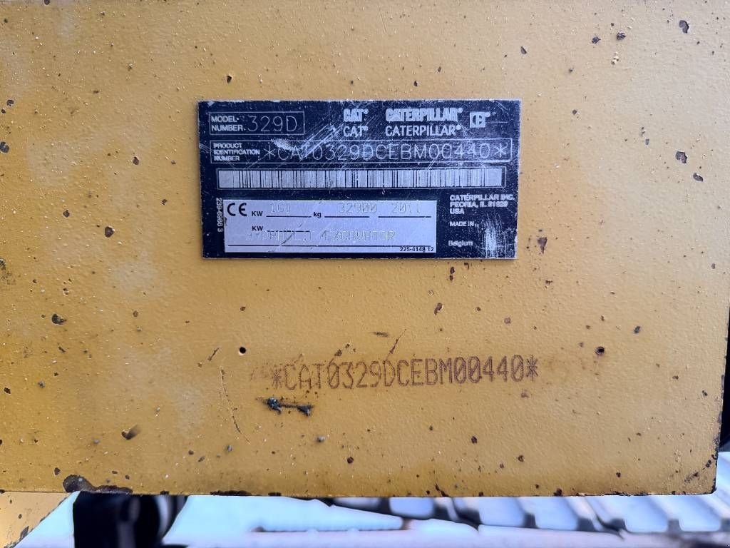 Kettenbagger des Typs Sonstige Cat 329D LN, Gebrauchtmaschine in Venlo (Bild 5)