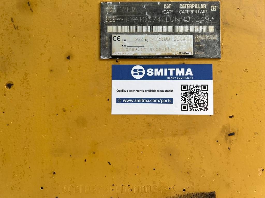 Kettenbagger tipa Sonstige Cat 374FL ME U/C 70%!, Gebrauchtmaschine u Venlo (Slika 8)