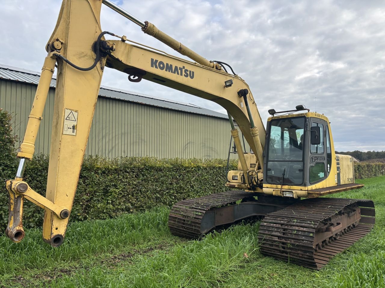 Kettenbagger typu Sonstige Komatsu PC 160-6k 2002, Gebrauchtmaschine v Vlierden (Obrázok 5)