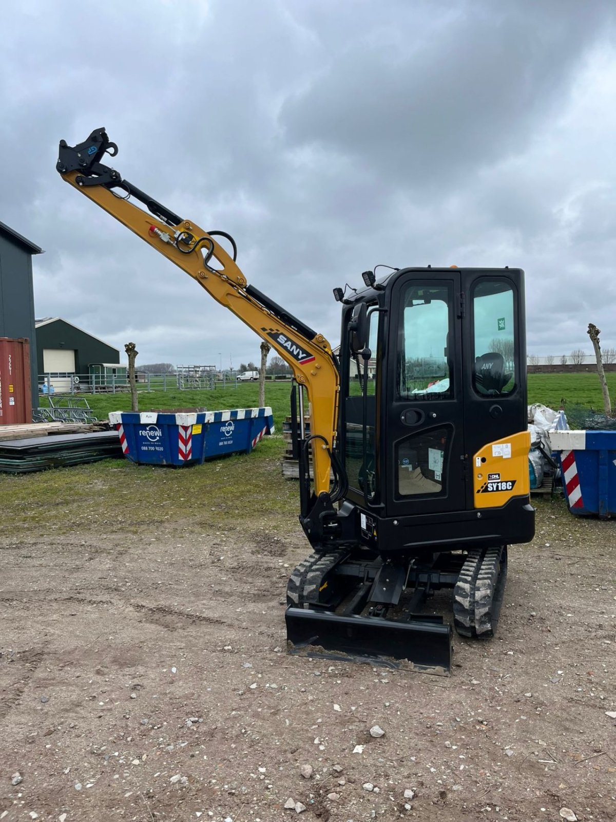 Kettenbagger a típus Sonstige SANY SY18C, Gebrauchtmaschine ekkor: Voorhout (Kép 4)