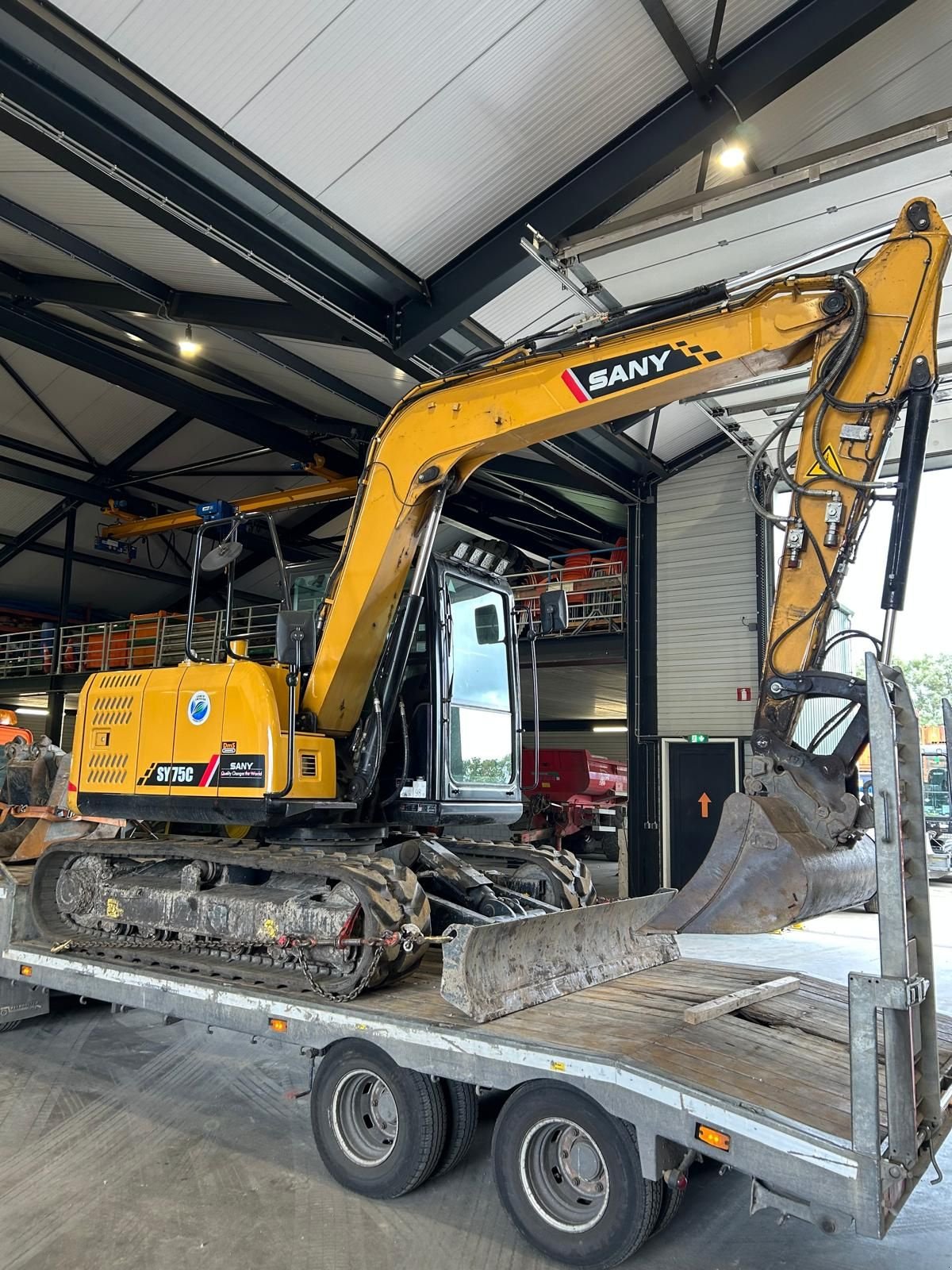 Kettenbagger des Typs Sonstige SANY SY75C, Gebrauchtmaschine in Voorhout (Bild 5)