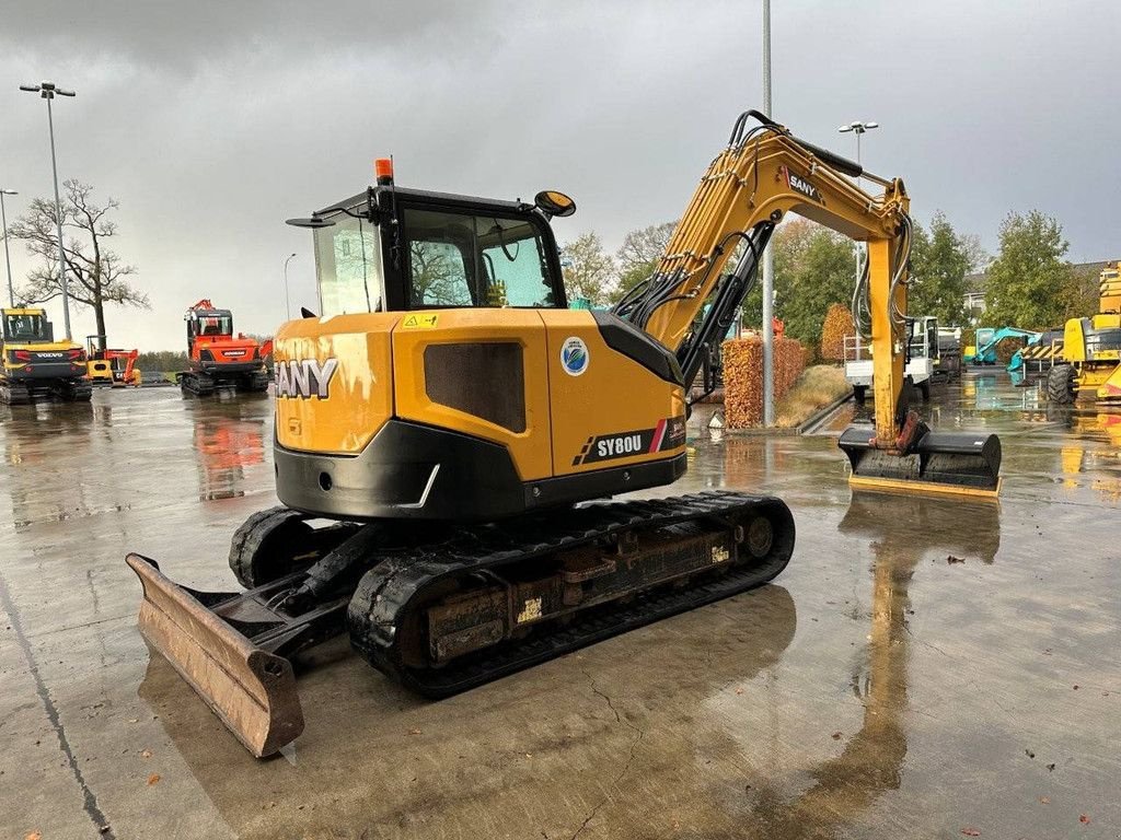 Kettenbagger des Typs Sonstige Sany SY80U, Gebrauchtmaschine in Antwerpen (Bild 4)