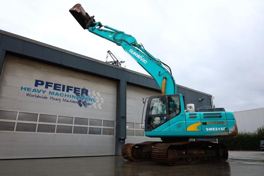 Kettenbagger des Typs Sunward SWE215F Excl Bucket, Digging depth: 6.440 mm, Digg, Gebrauchtmaschine in Groenlo (Bild 3)